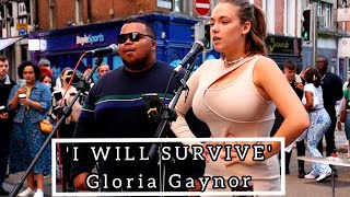 BEST PERFORMANCE OF MY LIFE  Gloria Gaynor  I Will Survive  Allie Sherlock amp Fabulous Fabio cover [upl. by Daven]