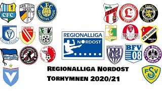 REUPLOAD Alle Regionalliga Nordost Torhymnen 2020 21🎶 [upl. by Tennaj]