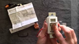 GE SunSmart Timer Switch 15312  unpacking [upl. by China]