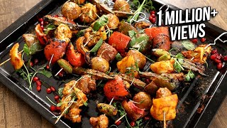 Tandoori Vegetables  Indian Starter Recipe  The Bombay Chef – Varun Inamdar [upl. by Laval]