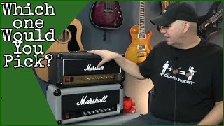 Marshall JCM 800 vs Silver Jubilee 20 watt Shoot Out [upl. by Gnilrets]