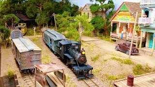 One Of The Best and Most Detailed Model Railroad Layouts in On30 Scale in the World 4K UHD [upl. by Gratiana]