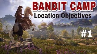 Assassins Creed Odyssey Bandit Camp  Arrachion Camp [upl. by Durware]