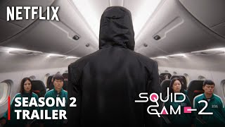 Squid Game Season 2  FIRST TRAILER  Netflix HD [upl. by Meirrak286]