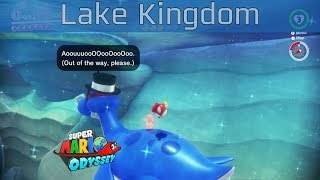 Super Mario Odyssey  Lake Kingdom Walkthrough HD 1080P60FPS [upl. by Romine489]