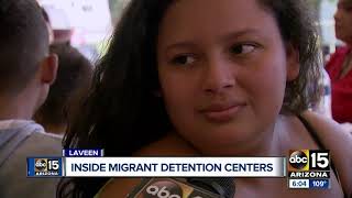 Whats inside Temporary detention center for migrants opens in Yuma [upl. by Giarg]