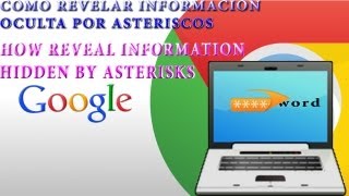 Tutorial  How to Reveal Passwords or any hidden information with asterisks  Google Chrome [upl. by Barnaba973]