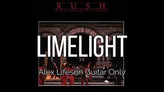 Rush  Limelight Alex Lifeson Guitar Only [upl. by Akihdar]