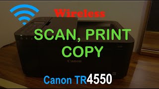 How To Reset Canon Pixma TR4500 Allinone printer [upl. by Annhoj]