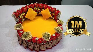 HOW TO MAKE LADDU GOPAL JI SINGHASANAASAN  लड्डू गोपाल जी का सिंघासन कैसे बनाये  DIY [upl. by Amol663]