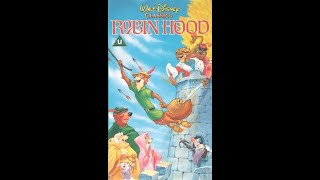 Closing to Robin Hood UK VHS 1992 [upl. by Justin]