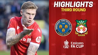 HIGHLIGHTS  Shrewsbury Town vs Wrexham AFC [upl. by Eiramana515]