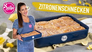 super saftige Zitronen Hefeschnecken 😍 Sommerrezept [upl. by Ahiel206]