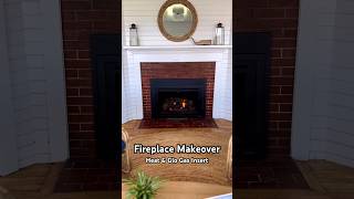 Fireplace Makeover with a Heat amp Glo Gas Insert l Fireplace Insert Installation [upl. by Fernand]