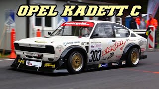 Opel Kadett C Coupé 16v 9000 rpm screamers Hillclimb amp Rally [upl. by Jadwiga]