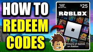 How To Redeem Roblox Codes On PC  Easy Guide [upl. by Iila]