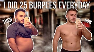 I Did 25 Burpees A Day For One Month  Heres What Happened [upl. by Blackstock]