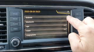 Aggiornamento firmware radio Seat Leon [upl. by Fromma174]