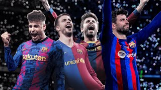 GERARD PIQUÉ TRIBUTE VIDEO 💙❤️ [upl. by Purdy]