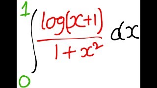 Calculus Integration  Integral of log x1  1x2 [upl. by Llimaj96]