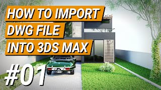 How to import Revit model in 3Ds Max [upl. by Atlee]