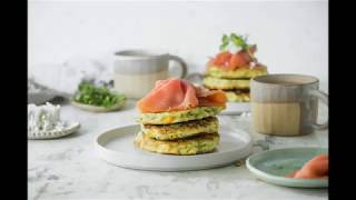 Tassal Smoked Salmon Corn Fritters [upl. by Elna]