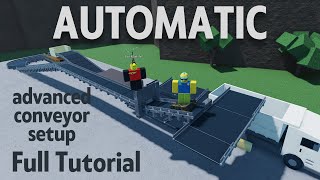 AUTOMATIC Conveyor amp Compactor  Tutorial  Refinery Caves [upl. by Acirem]