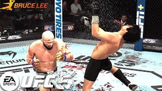 UFC 5  Bruce Lee VS Azamat Murzakanov  PS5 [upl. by Arriat51]