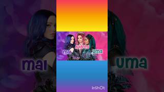 Disney Descendants Mal VS Audrey VS Uma disneydescendants [upl. by Demmy]