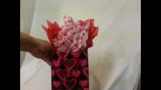 How to Put Tissue in a Gift Bag [upl. by Sandon]