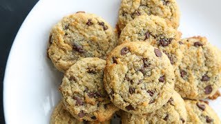 Best LOW CARB Chocolate Chip Cookie Recipe  Gluten Free Dairy Free Keto Cookies [upl. by Ennaihs]