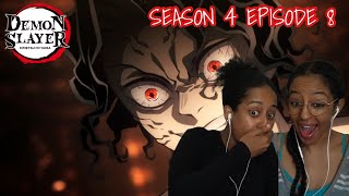 FORESIGHT 🔥  Demon Slayer Season 4 Episode 8  Reaction [upl. by Eusebio]