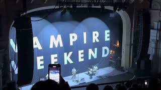 Vampire Weekend  Oxford Comma  live 10122024 London O2 Academy Brixton [upl. by Doll707]