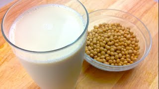 How to make SOY MILK [upl. by Alia]