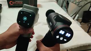 Cryotex Massager  Comparison [upl. by Naraj604]