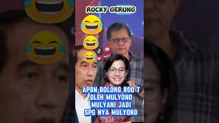 Rocky Gerung APBN bolong 800 T Oleh Mulyono [upl. by Stila]