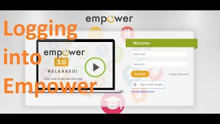 Logging into Empower [upl. by Didi]