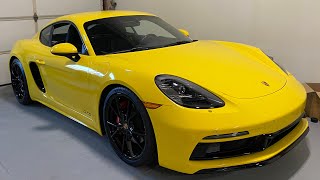 2018 718 Cayman GTS APR TUNED 406whp [upl. by Erlandson]