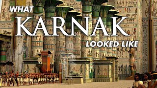 Virtual Egypt The Biggest Egyptian Temple  Karnak [upl. by Hayott]