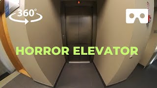 VR 360 Video Horror Elevator [upl. by Asilram]