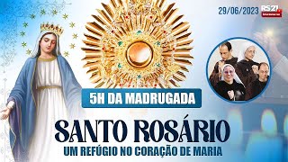 Santo Rosário  AO VIVO  Instituto Hesed e RedeSeculo21 [upl. by Akelahs300]