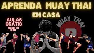 AULA DE MUAY THAI PARA INICIANTES  VIDEOAULA 1 [upl. by Nirac]