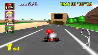 Mario Kart  Nintendo 64 [upl. by Ynaffat]