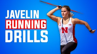 BEST Running Drills For Javelin Throwers [upl. by Zurkow]