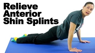 Anterior Shin Splints Treatment Stretches amp Exercises  Ask Doctor Jo [upl. by Yatnuahc]