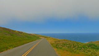 San Francisco To Point Reyes  90 Minutes Scenic Drive  Ambient Sound No Music  4K [upl. by Notsnorb20]