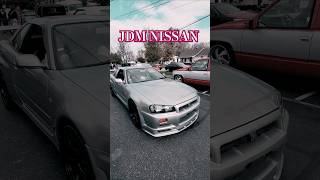 STEALTH MODE 🇯🇵 99 Nissan Skyline R34 GTR VSpec jdm nissan carshow [upl. by Fernald]