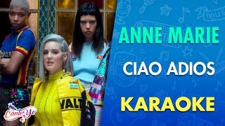 AnneMarie  Ciao Adios Karaoke  CantoYo [upl. by Arrekahs]