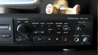 Sony MDSJE510 Minidisc Deck MD Recorder HD [upl. by Surbeck]