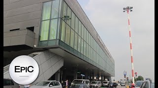 Bergamo International Airport  Milan Italy HD [upl. by Naesyar]